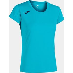 Women's T-shirt Joma Record Ii Fluor Turquoise