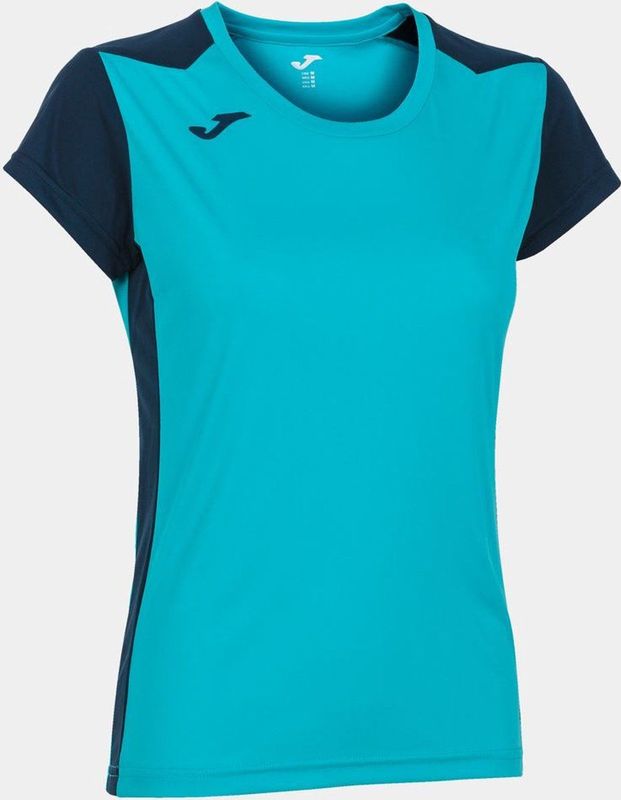 Women's T-shirt Joma Record Ii Fluor Turquoise