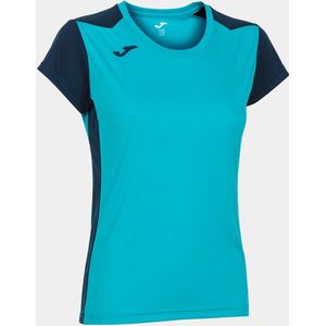 Women's t-shirt joma record ii fluor turquoise