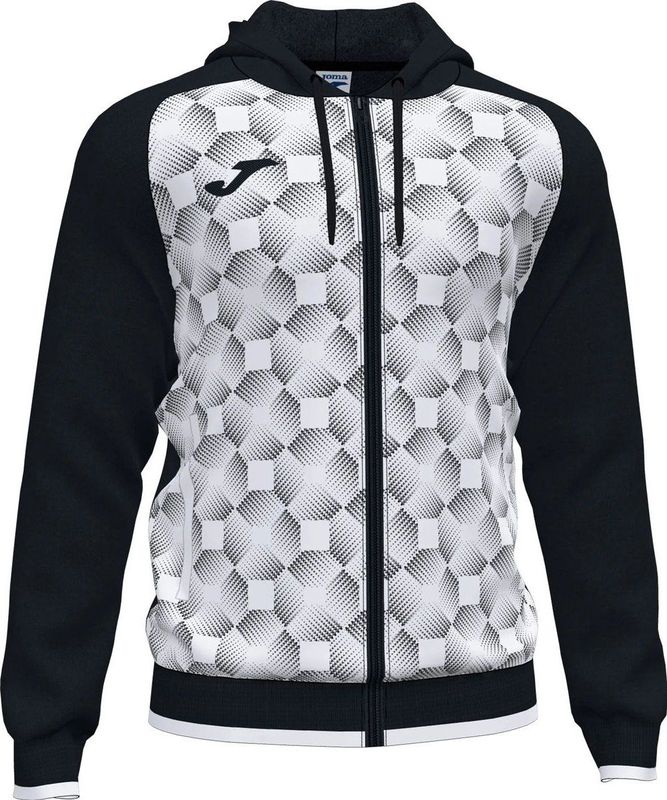 Joma - Supernova III - Hooded Sweatshirt - 100% Polyester - Met Rits en Capuchon