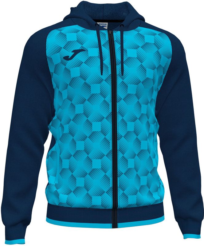 Joma - Supernova III - Hooded Sweatshirt - 100% Polyester - Met Rits en Capuchon