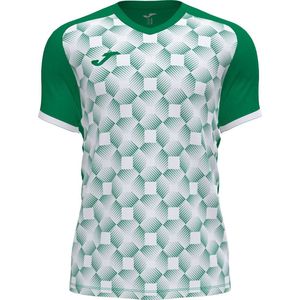 Joma Supernova III Shirt Korte Mouw Heren - Groen Wit