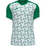 Joma Supernova III Shirt Korte Mouw Heren - Groen Wit