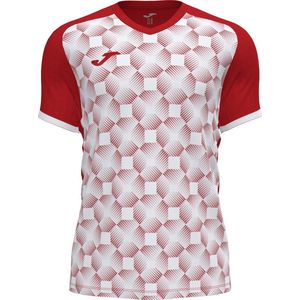 Joma - Supernova III - T-shirt - Rood - Korte Mouwen - 100% Polyester