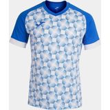 Joma Supernova III Shirt Korte Mouw Heren - Royal Wit