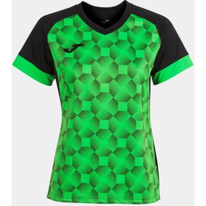Joma - Supernova III - T-shirt - Zwart - Neon Groen - Micro Mesh
