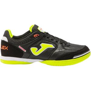 Joma Top Flex 2101 Black/Fluor/Yellow - Indoor Zaalvoetbalschoen