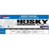 Husky Butzi - Sneeuwkettingen - Geschikt Voor Beperkte Ruimte Achter Band