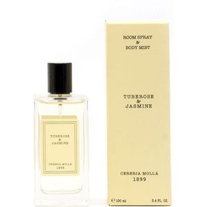 Cereria Mollà 1899 Roomspray Homespray Tuberose & Jasmine Body Mist interieur parfum 100ml