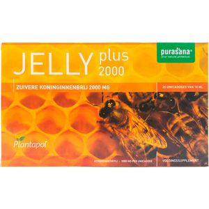 Purasana Plantapol Jelly plus 2000 20 ampullen