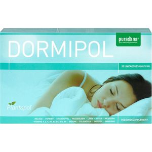 Plantapol Dormipol Ampullen - Voor Slaap Problemen - 10ml per Ampulle - 20 Stuks