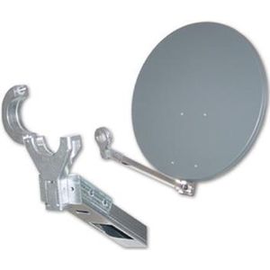Televes S660-G (Parabolische antenne, 37 dB, VHF / MW / LW), SAT Spiegels + SAT Antennes, Grijs