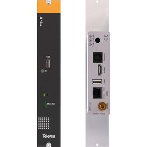 Televes ADSN19 (16 GB), TV-ontvanger, Zwart