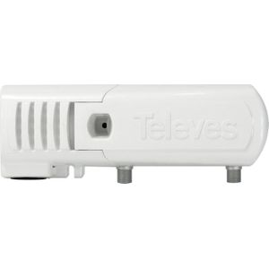 Televes BK Versterker 35dB RK KROK35RK65 5-65MHz PST+Equaliser 553504, Stereoversterker, Wit