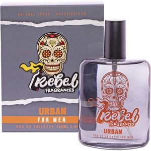 Rebel Fragrances - Urban - Eau De Toilette - 100 ml - Mannenparfum