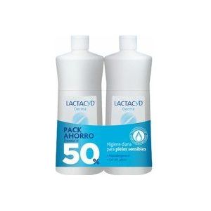 Huibeschermende Badgel Lactacyd Derma 2 x 1 L Gevoelige huid
