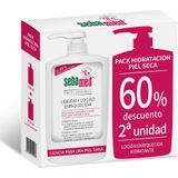 PIEL SECA Y SENSIBLE Loción enriquecida Promo 2 x 750 ml