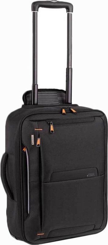 Gabol - Piloto Roma - handbagage laptop rugzaktrolley - zwart