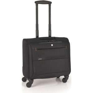 Gabol - Pilot Case Trolley - Zwart - Polyester - Gewatteerd Laptopvak 15.6''