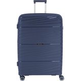Gabol Harde koffer / Trolley / Reiskoffer - Kiba - 76 cm (large) - Blauw