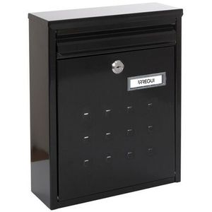 Brievenbus - Staal - Zwart