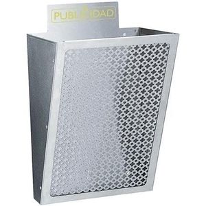 Arregui - E2302 - Reclame Mand - Zilverkleurig - Staal - 7,5 Liter