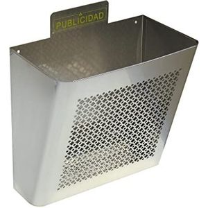 Arregui E2327 reclamemand van roestvrij staal, 8 liter, INOX