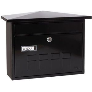 Talen Tools - Brievenbus Deco - Zwart - Staal - Met Slot