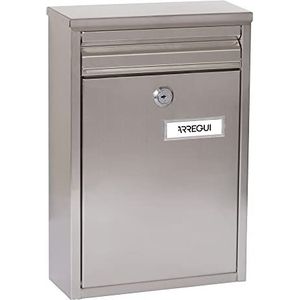 Arregui - Zaguán E5757 - Brievenbus - Roestvrij Staal - Maat S (DIN A5)