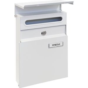 Brievenbus - Klein - Staal - Waterdicht - Voor A5-brieven