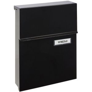 ARREGUI - E6804 - Brievenbus - Zwart - Staal