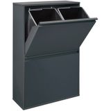 Inbouwprullenbak - RVS - 15 Liter