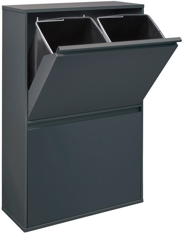 Inbouwprullenbak - RVS - 15 Liter