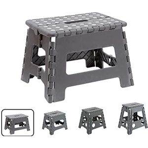 ARREGUI TB-022-G Vouwkruk - Grijs - Hoogte 22 cm - Multifunctioneel
