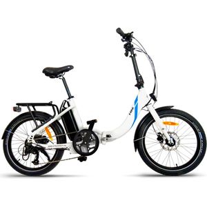 Urbanbiker Mini | Elektrische Vouwfiets | 100KM Actieradius | Wit | 20