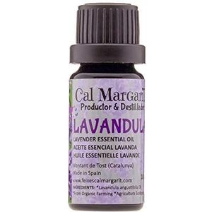Cal Margarit Lavandula Bio Etherische olie, 4 verpakkingen à 10 ml, in totaal 40 ml