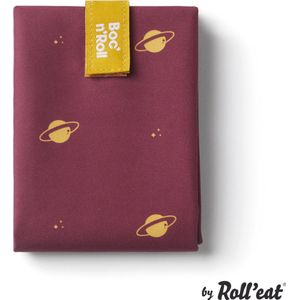 Roll'Eat Boc'n'Roll Foodwrap herbruikbaar Boterhamzakje - Saturnus