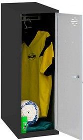 Simonrack Spind SIMONLOCKER DISM SINGLE anthrazit, grau 8425437118968, 1 Schließfach 40,0 x 50,0 x 91,5 cm