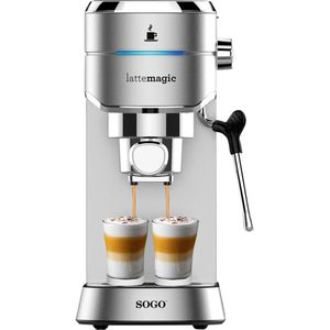 Sogo 7600 - Espressomachine LatteMagic - 15 bar