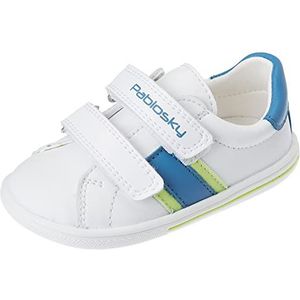 Pablosky 15300 uniseks-baby Gymschoen Sneaker, Wit, 20 EU
