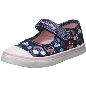 Pablosky 966820 babyschoenen, meisjes, blauw, 20 EU