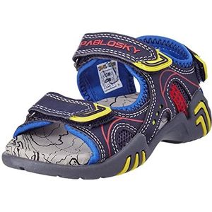 Pablosky sportsandalen jongens 969620 azuur 28 eu, Azur