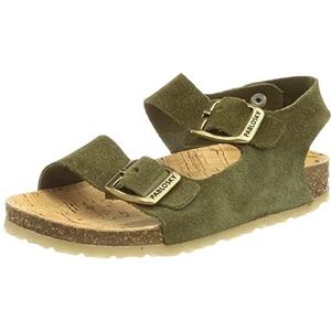 Pablosky 505798, sandalen, plat, groen, 25 EU, groen, 25 EU, Groen