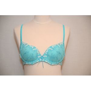 Selmark Lingerie Bari BH - voorgevormd - A-E cup - turquoise - maat E80