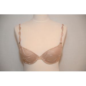 Selmark Lingerie Amanay BH - push up - A-E cup - beige - maat A 75