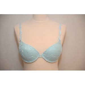 Selmark Lingerie Amanay BH - push up - A-E cup - licht blauw - maat A 70