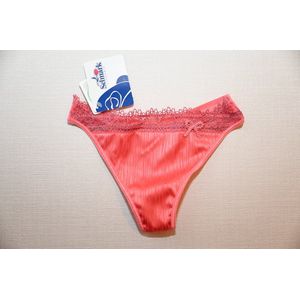 Selmark Lingerie Audrey string XS-XXL - oranje roze coral - S