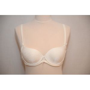 Selmark Lingerie Bohemia BH - voorgevormd - A-E cup - creme - maat B70