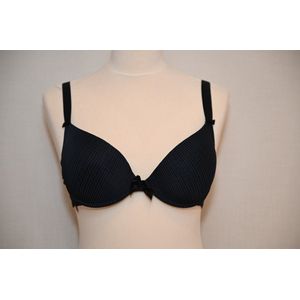Selmark Lingerie Bianca BH - push up - A-E cup - zwart - maat B80