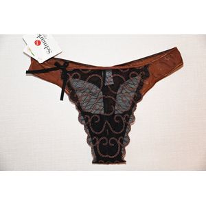 Selmark Lingerie Allegra string XS-XXL - copper - XL